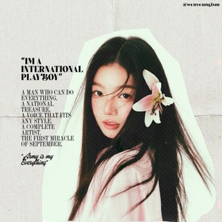 Telegram profile photo for wonyoungism
