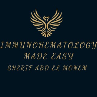 Telegram profile photo for Immunohematology Made Easy