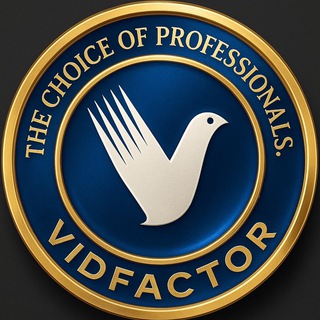 Telegram profile photo for کانال رسمی ویدفکتور
