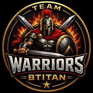 Telegram profile photo for ꧁𓊈 👊TEAM WARRIORS B-TITAN👊꧁𓊈