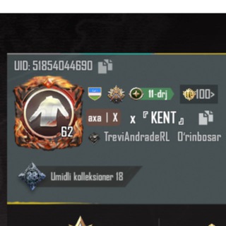 Telegram profile photo for KENT cmbk