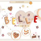 Telegram profile photo for Belle Patiessrie 🥯 : OPEN