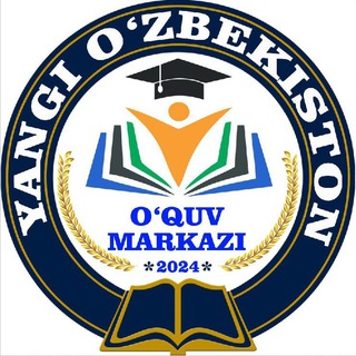 Telegram profile photo for YANGI O'ZBEKISTON O'QUV MARKAZI🏢