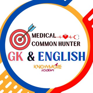 Telegram profile photo for GK & ENGLISH for MedVarsity