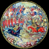 Telegram profile photo for Художник Л. В. Галкин. Мстёрская лаковая миниатюра