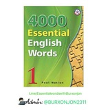 Telegram profile photo for 4000-Essential words with Burxonjon