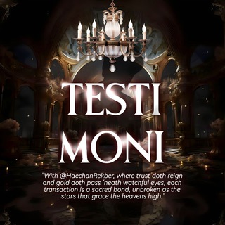Telegram profile photo for Testi with RnK @haechanrekber