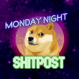 Telegram profile photo for Monday Night Shitpost