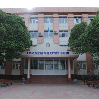 Telegram profile photo for Xorazm viloyati sudlari | Rasmiy kanal
