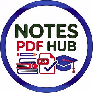 Telegram profile photo for NOTES PDF HUB