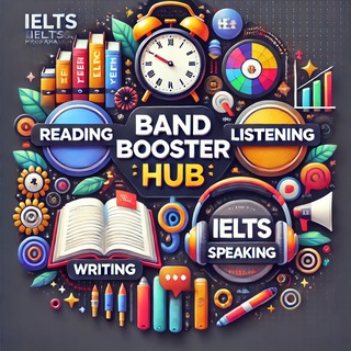 Telegram profile photo for Band Booster Hub | IELTS/CEFR
