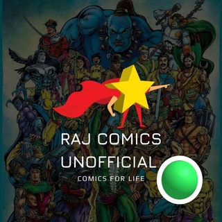 Telegram profile photo for Raj Comics Unofficial