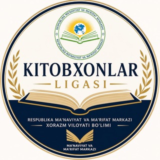 Telegram group profile photo for KITOBXONLAR LIGASI