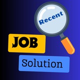 Telegram profile photo for Recent Job Solution