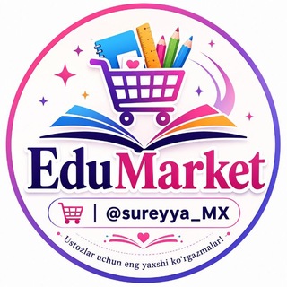 Telegram profile photo for 🛒 EduMARKET SUREYYA BILAN