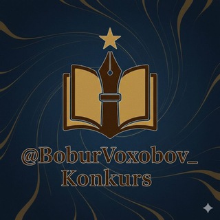 Telegram profile photo for BoburVoxobov_Konkurs