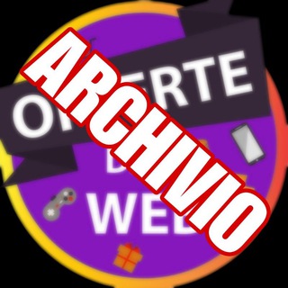 Telegram profile photo for Archivio - Offerte Dal Web