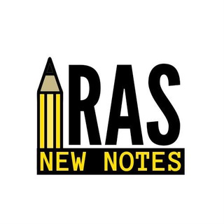 Telegram profile photo for RAS NEW NOTES