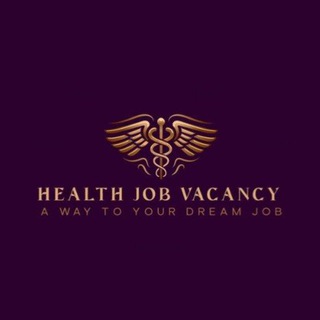 Telegram profile photo for Health job vacancy