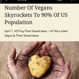 Telegram profile photo for Vegan News Feed @VeganNewz
