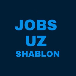 Telegram profile photo for Jobs Uz Shablon