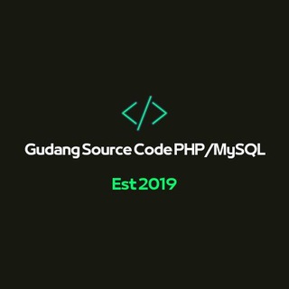 Telegram profile photo for Gudang Source Code PHP&MySQL