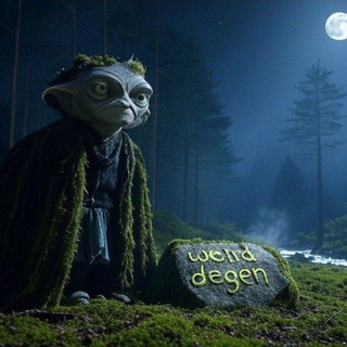 Telegram profile photo for Weird ΓegenΜ Gamble π§ββοΈ