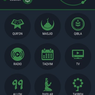 Telegram profile photo for RADIO iSLOMuz ilovasida Pley marketdan Torting