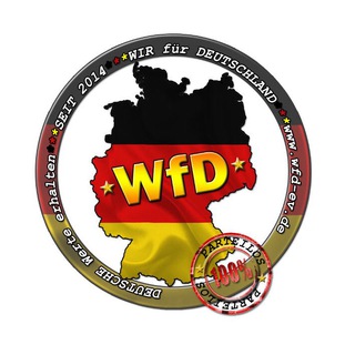 Telegram profile photo for WfD Wir für Deutschland