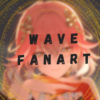 Telegram profile photo for Wave Fan Art