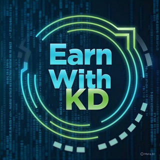 Telegram profile photo for EARN WITH KD