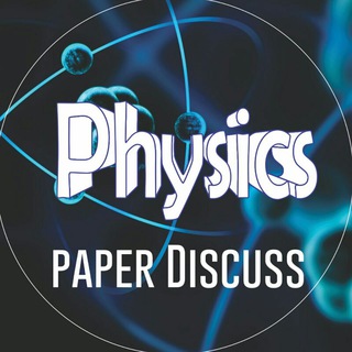 Telegram group profile photo for PHYSICS Paper Discussion