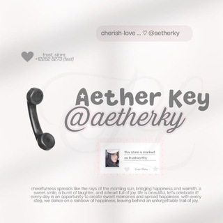 Telegram profile photo for Aether Keyㅤ♡