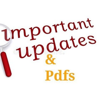 Telegram profile photo for All Imp. PDFs & Updates