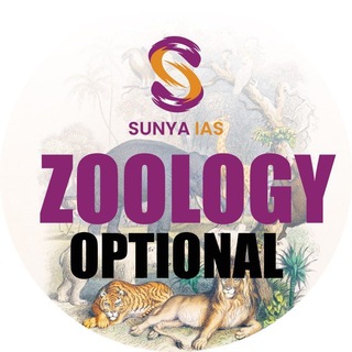 Telegram profile photo for Zoology Optional - Sunya IAS