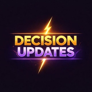 Telegram profile photo for DECISION UPDATES®💎