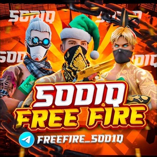 Telegram profile photo for FREE FIRE SODIQ⚡️