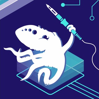 Telegram profile photo for TechnoTopus – Электроника, техника, Arduino