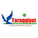 Telegram profile photo for "Taraqqiyot" erkin volontyorlar jamoasi