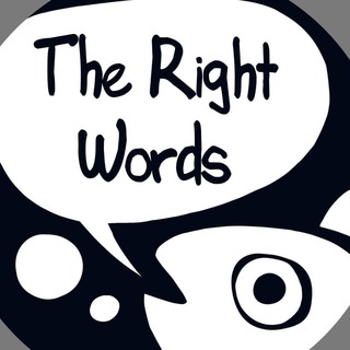 Telegram profile photo for The Right Words