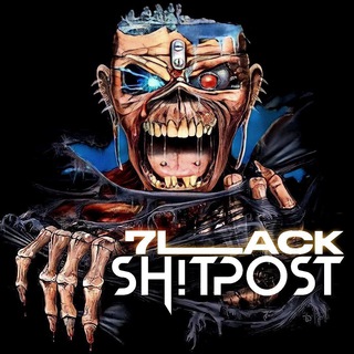 Telegram profile photo for 7LACK SHITPOST