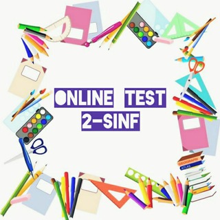 Telegram profile photo for 2-sinf Online test