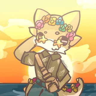 Telegram profile photo for 🍃 РЕСТ • АРХИВ(?) | РАНЫ ОТ ДИНО 🌿