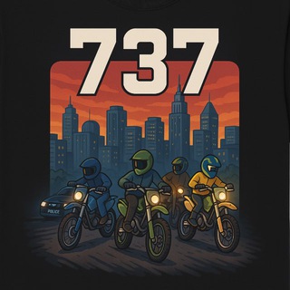Telegram profile photo for 737 team.
