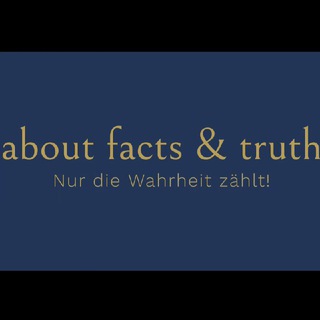 Telegram profile photo for about facts & truth