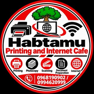 Telegram profile photo for Habtamu Digital Printing & Internet Cafe