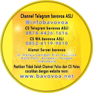 Telegram profile photo for Info bavovoa