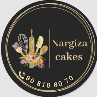 Telegram group profile photo for Nargiza_cakes🎂