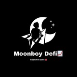 Telegram profile photo for MoonBoy Defi channel🌘
