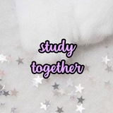 Telegram profile photo for ❝ study together ‹3